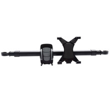 2-in-1 Car Tablet Phone Holder Car Truck Back Headrest Phone Mount Holder Universal Bracket for Rear
