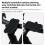 4-6.7 Inch Bicycle Motorcycle Mobile Phone Holder Bracket Silicone Support Silicone Pull Type for All Phone Stand Grey 8