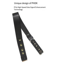 Cavo di Estensione Flessibile PCIe 4.0 X4 M-Key per SSD M.2 NVMe, Ad Alta Velocità, per Trasferimento Dati, per SSD M.2 NGFF A