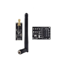 NRF24L01+PA+LNA Wireless Module with Antenna 1100 Meters Long Distance with NRF24L01 Wireless Module Adapter 1Set