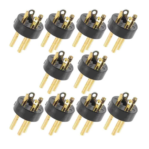 10pcs 3 Pin Gold Plated Connector for Microphone KTV Audio Conversion Adapter Speaker Microphone Accessories 2
