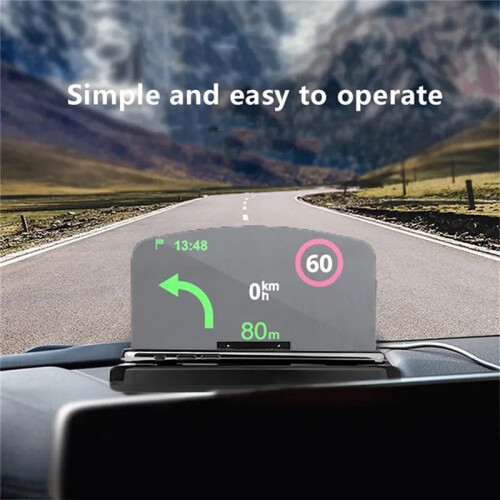 Multifunctional Car HUD Display Mobile Phone Holder - Projection Navigation Bracket 2