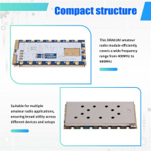 SA818S-V VHF Amateur Radio Module DIY Kit 400-480MHz Frequency Range Ideal for Radio Enthusiasts