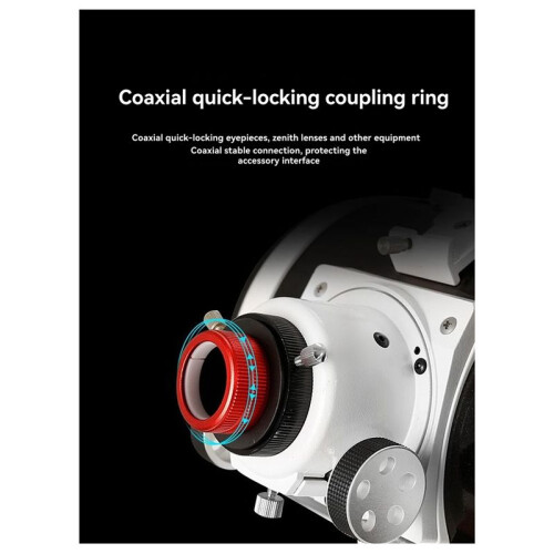 Novo M42 para Interface Coaxial de Travamento Rápido de 1,25 Polegadas, Acessórios para Fotografia Visual Astronômica 1