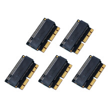 5X M.2 NGFF AHCI NVMe SSD Converter Adapter 12+16Pin for 2013-2017 M.2 NVME SSD Convert Adapter