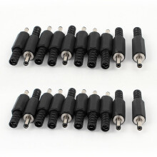 New Spare Parts 3.5mm x 1.35mm Power Male Plug Jack Connector 20Pcs