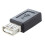2X Schwarz USB 2.0 Typ A Buchse Auf Micro-USB B Buchse Adapter-Stecker-Konverter 2