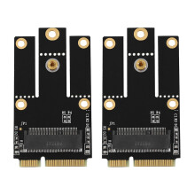 2X New M.2 NGFF to PCI-E (PCIe+USB) Adapter for M.2 Wifi Wireless Wlan Card AX200 9260 8265 8260