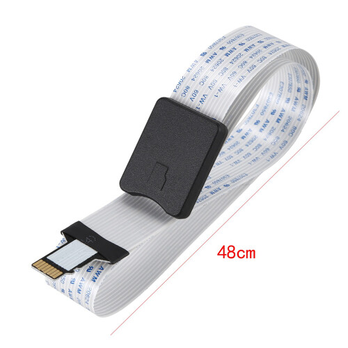 2X Extension Cable Adapter Flexible Extender for Micro- to TF Card for Monoprice Select  3D Printer/Raspberry Pi 2