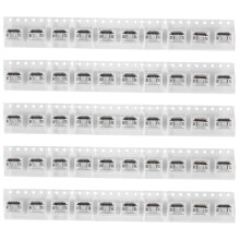 50 Pcs Type B USB Female 5 Pin Jack Port Socket Connector Repair Parts