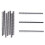 10 Piezas de Conector de Pin PCB Doble  2x40 Pin 2.54mm Paso 2
