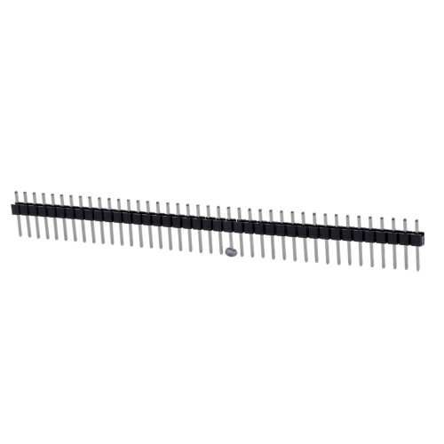SODIAL(R) 10 Pcs 1x40 Broche 2.54mm Emplacement droite simple rangee BPC Broches 2