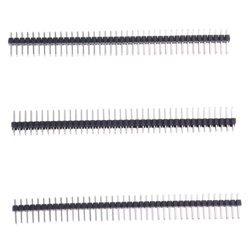 10 Pcs 2x40 Pin 2.54mm Pitch Double Row PCB Pin Headers 2