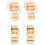 Banaan Jack Binding Post  Jack Insert met Zwarte &  Ringen, Schroef Type Audio Speaker , 2 Paar/4 Pack 1
