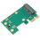 PCI Express to  PCI Express Card Adapter Wireless Network Ethernet LAN  PCI-E Riser PC to Laptop Network Card 5