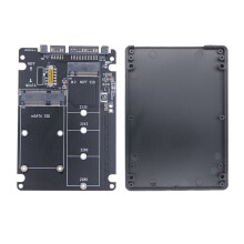 M.2 NGFF MSATA SSD Naar 3.0 Adapterkaart 2 in 1 Converterkaart M.2 SSD Adapterkaart Externe Harde Schijfbehuizing