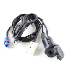 Biurlink RD43 RD45 Stereo USB AUX Cavo Audio Adattatore per 307 407 308 408 508 3008 C4