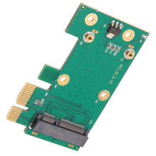 PCI Express to PCI Express Card Adapter Wireless Network Ethernet LAN PCI-E Riser PC to Laptop Network Card