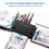Adaptador  para USB IDE USB 3.0 2.0 Cabo Sata3 para HDD SSD de 2,5 3,5 Polegadas Conversor IDE  Adaptador, Plugue UE 3