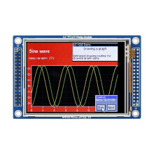 3,2-Tums TFT LCD-SkäRmmodul 320 X 240 Pixlar ILI9341 8080 Parallell+SPI 3,3V LCD 65K FäRgresistens PekskäRm