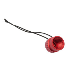 Scuba Diving Tappo Antipolvere Filettato Coperchio Tappo Din 5/8-14NPS Tappo Antipolvere Tappo Terminale Valvola Serbatoio Parte Accessoria Rosso