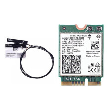 AX201NGW WiFi Card with 2XAntenna 2.4 Ghz+5Ghz WiFi 6 3000Mbps M.2 CNVio2 5.1 WiFi Adapter for Win10