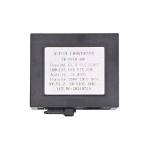 Car Stereo MOST Fibra Ottica Decoder Amplificatore Scatola Adattatore per Cayenne per ML/GLR/W164/W251