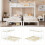 Triple Sleeper Bunk Bed with Ladder 90x190cm 9