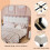 (Double Bed 135x190cm) Biscuit-Shape Velvet Kids' Bed 5