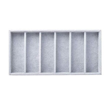 1 PièCes 6 Fentes pour Lunettes, BoîTe de Tri pour Organisateur de Lunettes, Plateau pour Organisateur de Bijoux pour Affichage de Lunettes, A