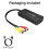 Convertidor  Convertidor CVBS Convertidor RCA A  Compatible con Adaptador de ConversióN 1080P/720P 3