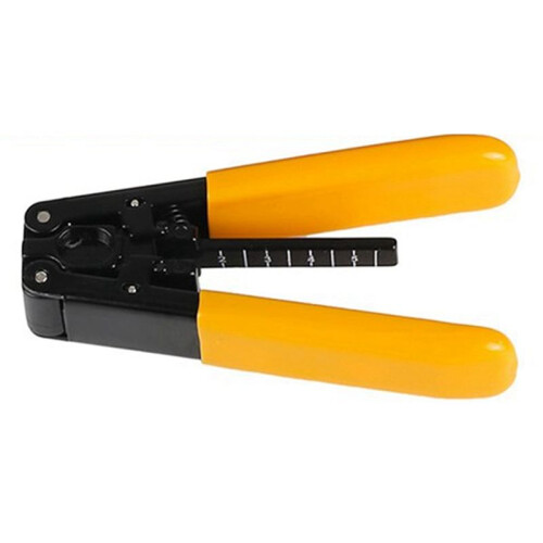 Optical Fiber Stripper Practical Cable, Optical Fiber Test Equipment, Optical Cable Stripper, Stripper Yellow