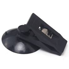 Saugnapf-Clip, Runde Saugnapf-Klemme, Metallhalter, Wiederverwendbar, Stabil, für Fenster, Auto, Karte, Saugnapfhalter, BüRo, Unternehmen.