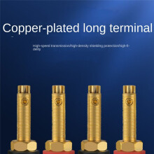 4Pcs HIFI Gold Plated Copper Speaker Binding Post Female Banana Jack Connector HIFI Audio AMP Banana Plug Socket