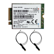 Em7455 LTE 4G Card+Antenna Gobi6000 FRU 00JT542 01AX756 for T460 T460P L560 Yuga 260 P50 P70 X260