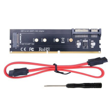 DDR3 DDR4 DDR2 Till M2 SSD-Adapter M.2 NGFF B Key Riser Card 15Pin Power + 7Pin Data Port