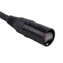 CAT6 Ethercon Cable EtherCON-Compatible RJ45 Connector for Studio Setups, Touring, Stage Production, Concerts 1 Meter