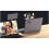 Per Supporto  per laptop Supporto laterale per Telefono Supporto Magnetico da Tavolo per laptop per Supporto  Nero 5
