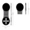 Per Supporto  per laptop Supporto laterale per Telefono Supporto Magnetico da Tavolo per laptop per Supporto  Nero 8