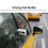 Supporto Base per ACTION 4/ GO3 Base Adesiva Flessibile per Supporti per Casco Curvo 10