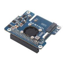 Dla Raspberry Pi 5 POE M.2 HAT PCIe do M.2 NVMe SSD Expansion Board Gen3 8Gbps dla 2242/2230 M.2 NVMe SSD