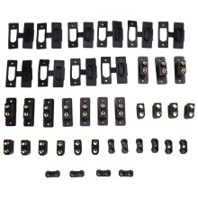 XT90E-M Male Battery Connector, Gold-Plated Mountable XT90 Plug, XT90H-F Mountable Connector Socket