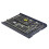 SSD Case Enclosure M2  + MSATA to SATA3.0 6Gb Adapter Riser Card Board with Metal Socket Support M.2  SSD 3