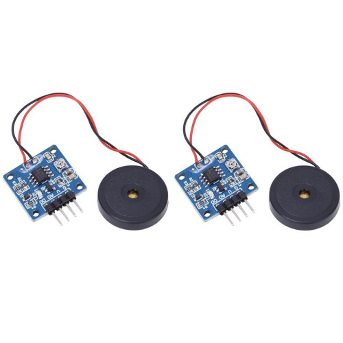 2PCS Piezoelectric Vibration Tapping Sensor Module Vibration  Module  Vibration Motors  Vibrating Motor