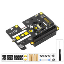 Für Raspberry Pi 5 PCIe zu M.2 NVMe SSD HAT 3IN1 Adapterboard für 2230 2242 2260 2280 M.2 NVMe SSD