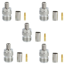 N-Typ Buchse Crimpen NK-5 -Anschluss Antennenanschluss 5D-FD LMR300 Draht Crimpen