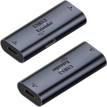 Adapter USB C do USB C, Wzmacniacz Sygnału 5 Gb/S 15 W, Konwerter USB C Żeński na USB C Żeński do Laptopa, Aparatu Fotograficznego