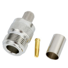 N-Type Female Crimping N-K-5 RF Connector Antenna Connector 5D-FD LMR300 Wire Crimping