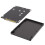 2 em 1 Combine M.2 NGFF Chave B e MSATA SSD para Adaptador SATA3 2.5 com Caixa de Plástico SSD 2