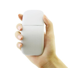 Wireless Mouse Foldable Arc Touch Mause Ultra-Thin Mute Office for PC Laptop White